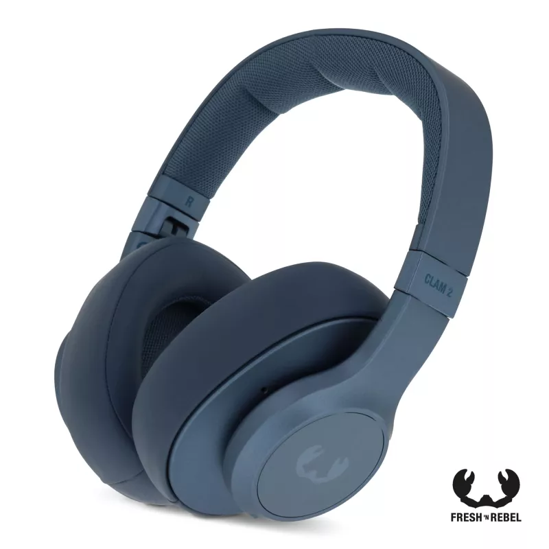 3HP4002 | Fresh 'n Rebel Clam 2 Bluetooth Over-ear Headphones - Dive Blue (LT49725-N0048)