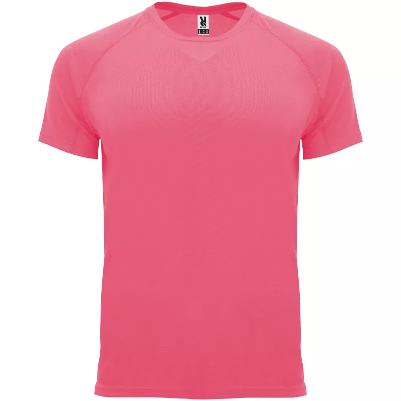 Koszulka techniczna 135 g/m² ROLY BAHRAIN 0407  - Fluor Lady Pink (R0407-FLLADYPK)