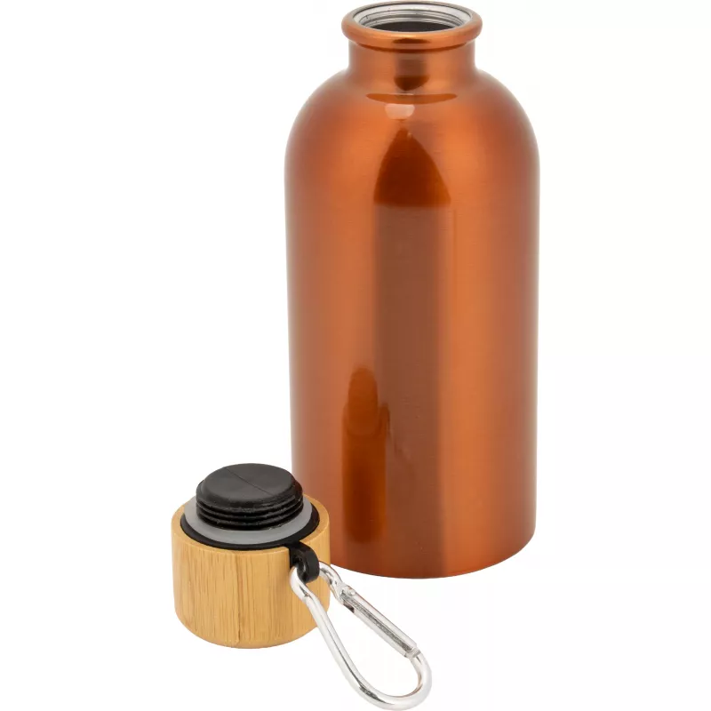 Butelka metalowa 400 ml MARILYN - pomarańczowy (8497210)