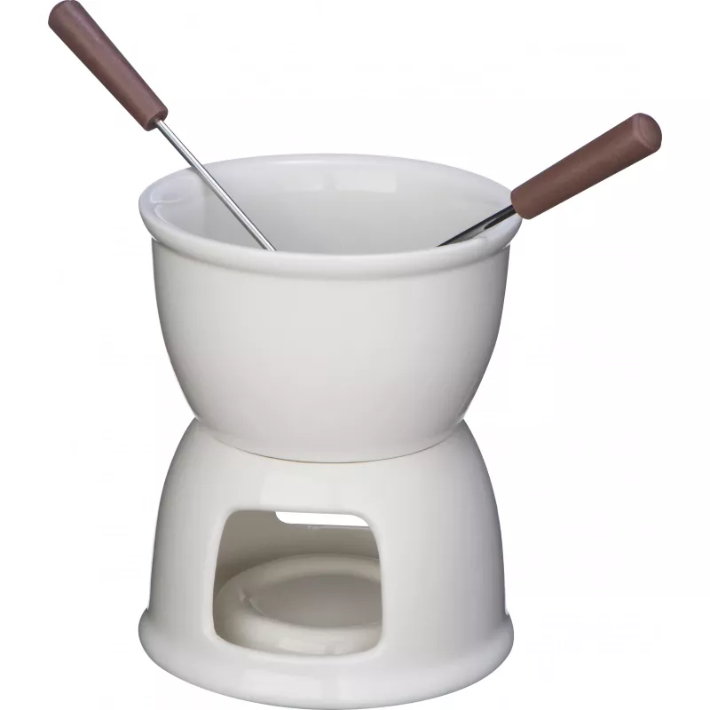 Zestaw do fondue - biały (055406)