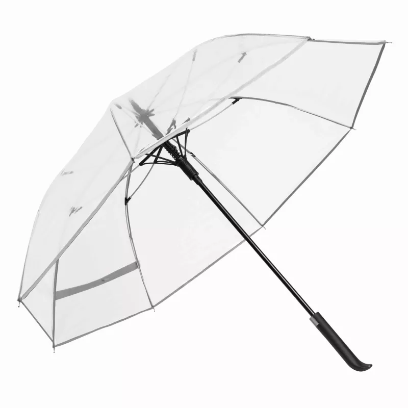Automatyczny parasol - biały, transparentny (56-0103402)