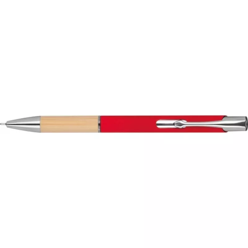 Długopis metalowy półżelowy NAPLES - czerwony (433305)