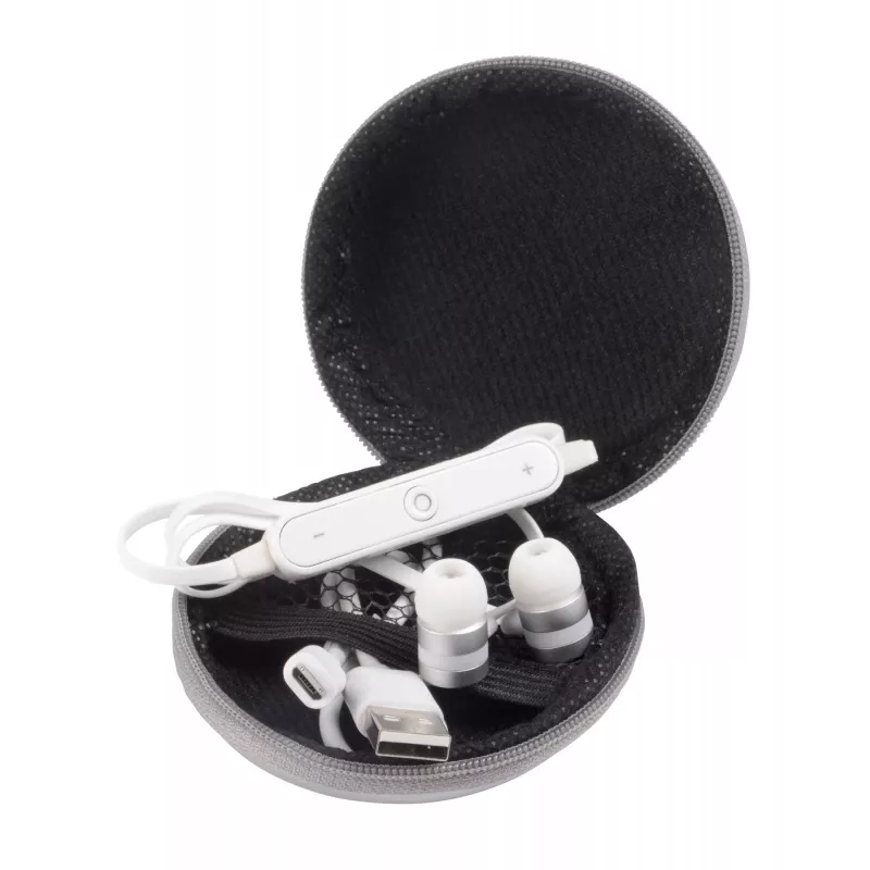 Słuchawki Bluetooth FRESH SOUND - biały (56-0406218)
