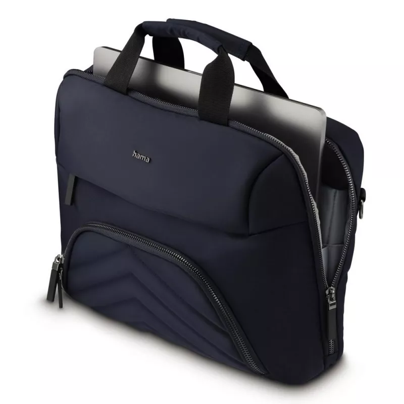 Torba na laptopa 15,6"-16,2" Hama Lightweight Premium - granatowy (VH046-04)