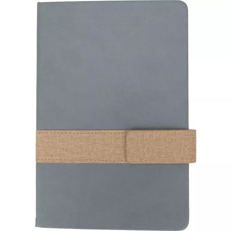 Notatnik A5 w linie DOUGLAS - szary (2422707)