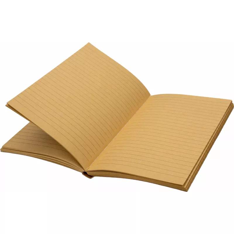 Notes A5 w linie z papieru z recyklingu MESEN - beżowy (245913)