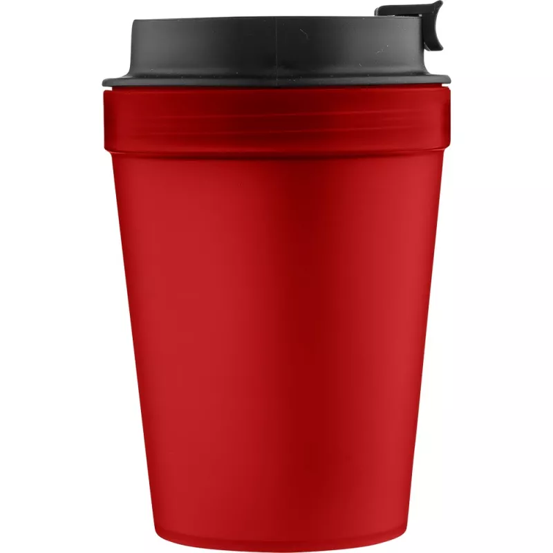Kubek podróżny 350 ml - czerwony (VB287-05)