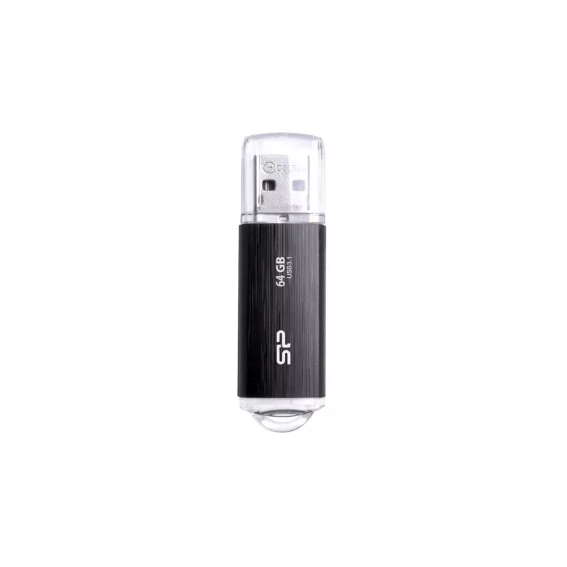 Pendrive Silicon Power Blaze B02 USB 3.2 od 8 do 128 GB - czarny (EG813903 64GB)