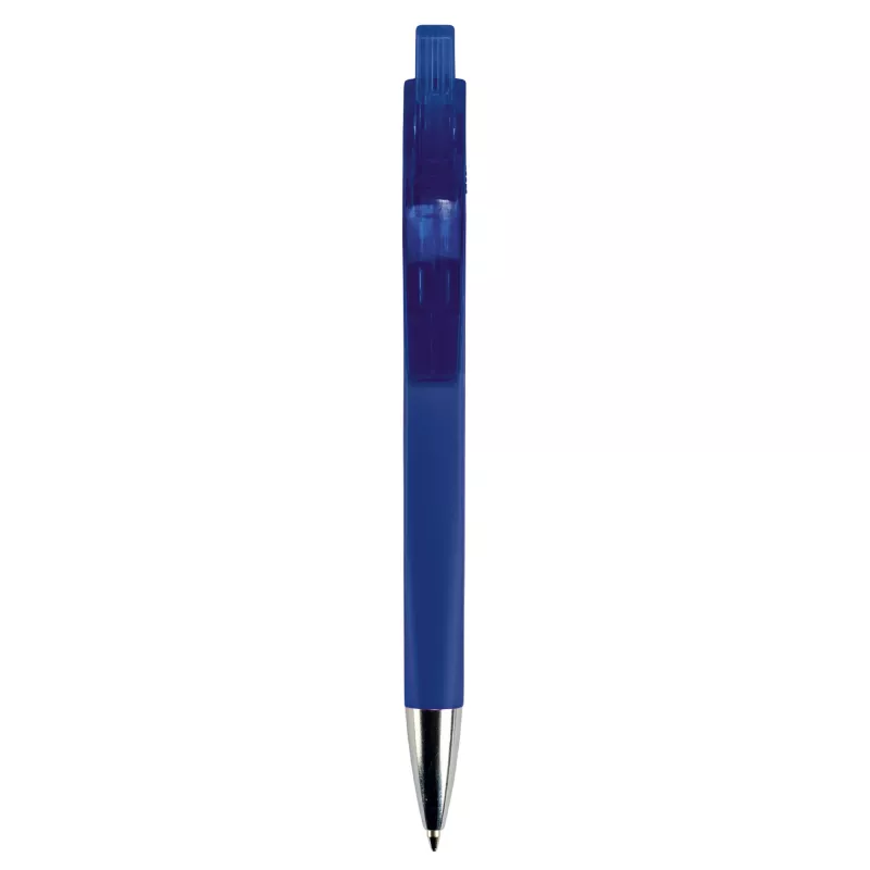 Miękki w dotyku długopis Riva - niebieski (LT80836-N0011)