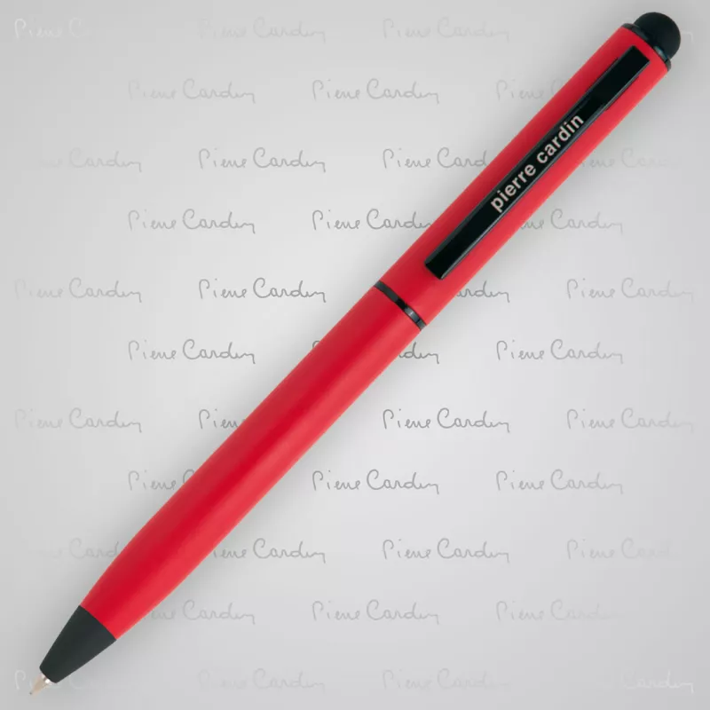 Długopis metalowy touch pen, soft touch CELEBRATION Pierre Cardin - czerwony (B0101703IP305)