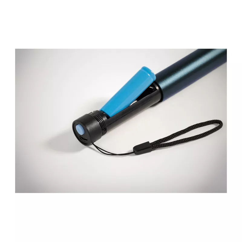 Latarka aluminiowa akumulatorowa 110 lm LUME - Francuski Granat (MO2786-85)