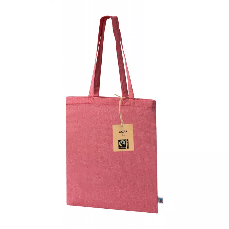 Lazar torba na zakupy "fairtrade" - czerwony (AP733877-05)