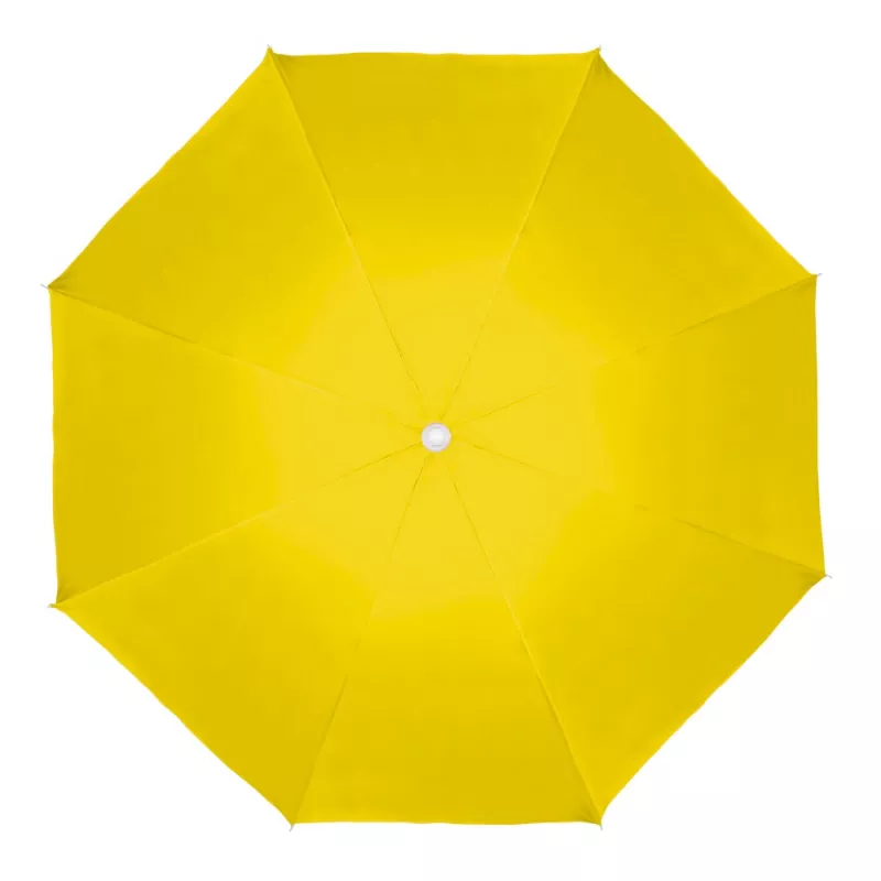 Parasol plażowy ø147 cm - żółty (V7675-08)