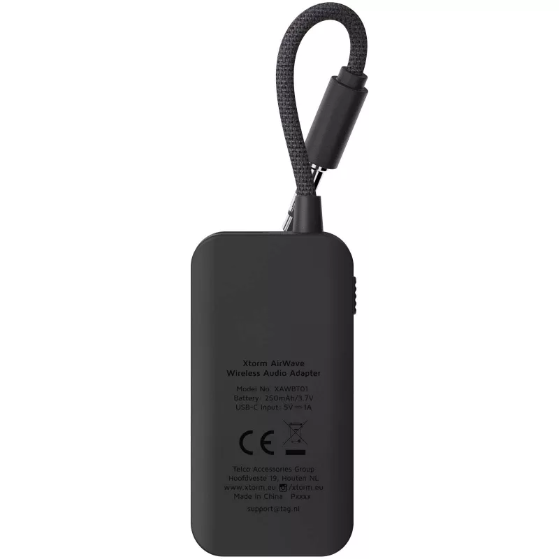 Xtorm XAWBT01 AirWave bezprzewodowy adapter audio - Czarny (12447690)