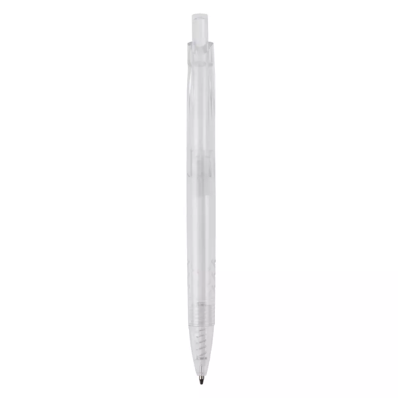 Długopis z plastiku z recyklingu - transparentny (LT87547-N0004)