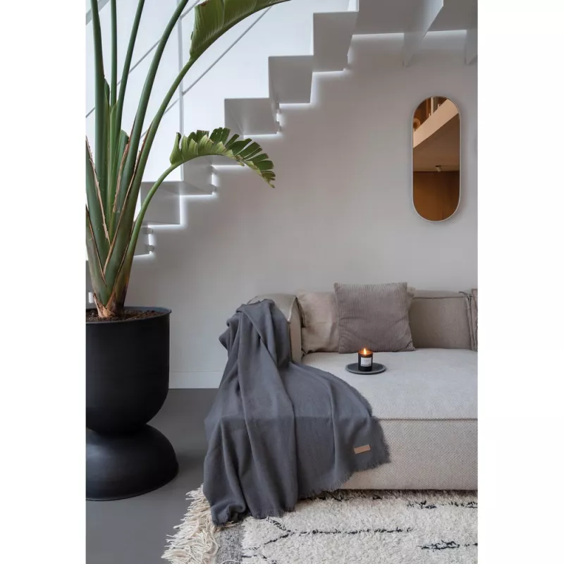 Koc 130 x 150 cm Ukiyo AWARE™ Polylana® - szary (P459.102)