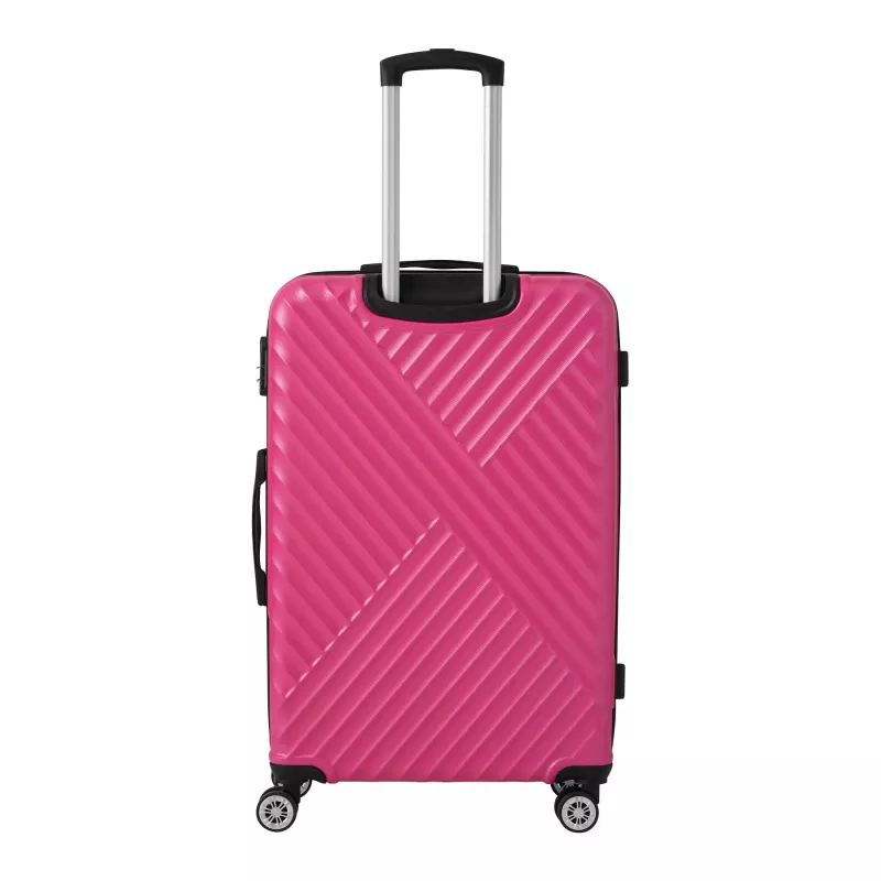 Zestaw walizek - różowy (56-2220008)