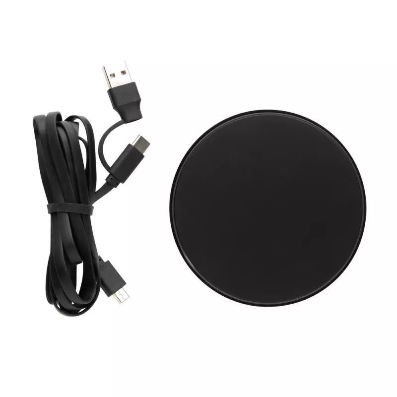 Ładowarka bezprzewodowa 10W - czarny (P308.661)
