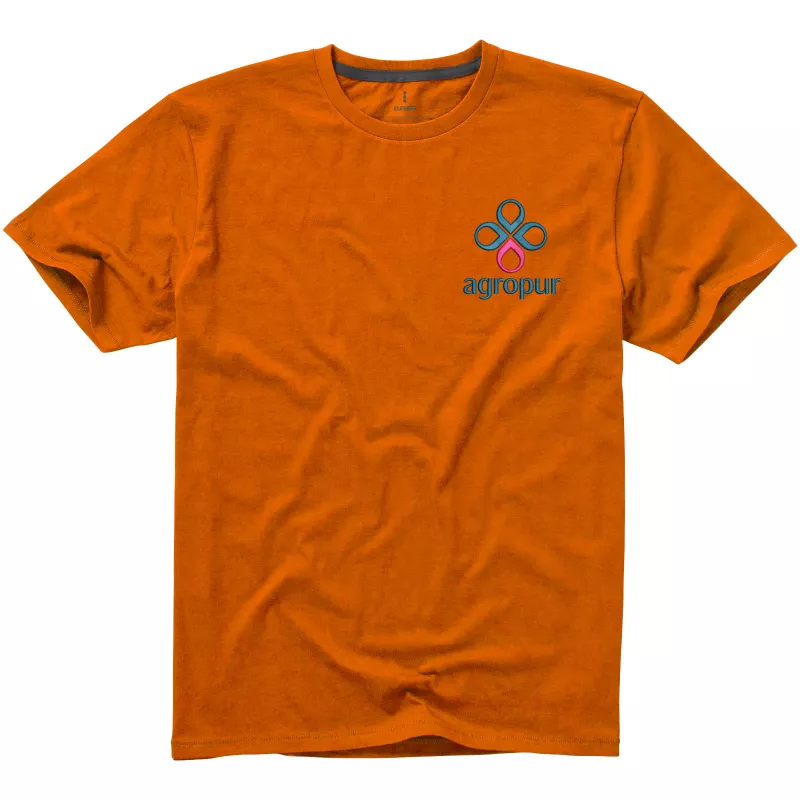Męski T-shirt 160 g/m²  Elevate Life Nanaimo - Pomarańczowy (38011-ORANGE)