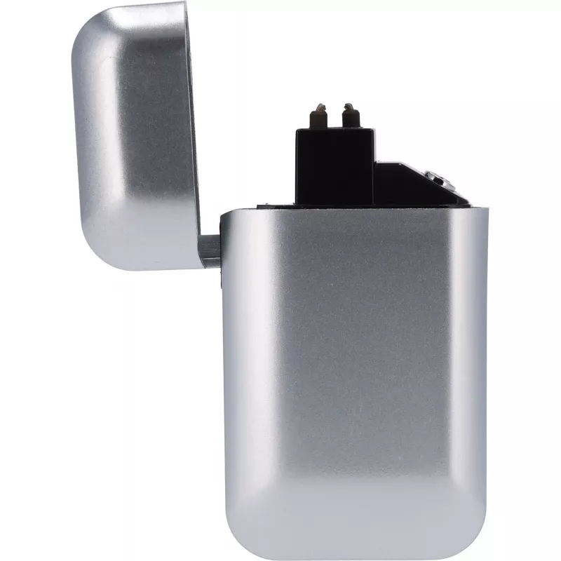 Zapalniczka z ładowaniem USB SIMONA - srebrny (9097697)