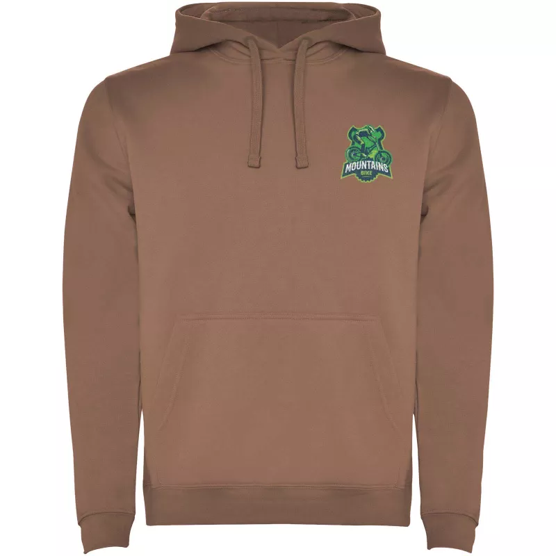 Bluza z kapturem "kangurek" 280 g/m² Roly Urban - Mokka (R1067-MOCHA)