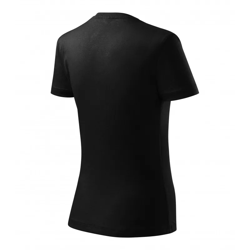 Damska koszulka bawełniana 145 g/m² MALFINI CLASSIC NEW 133 - czarny (ADLER133-CZARNY)