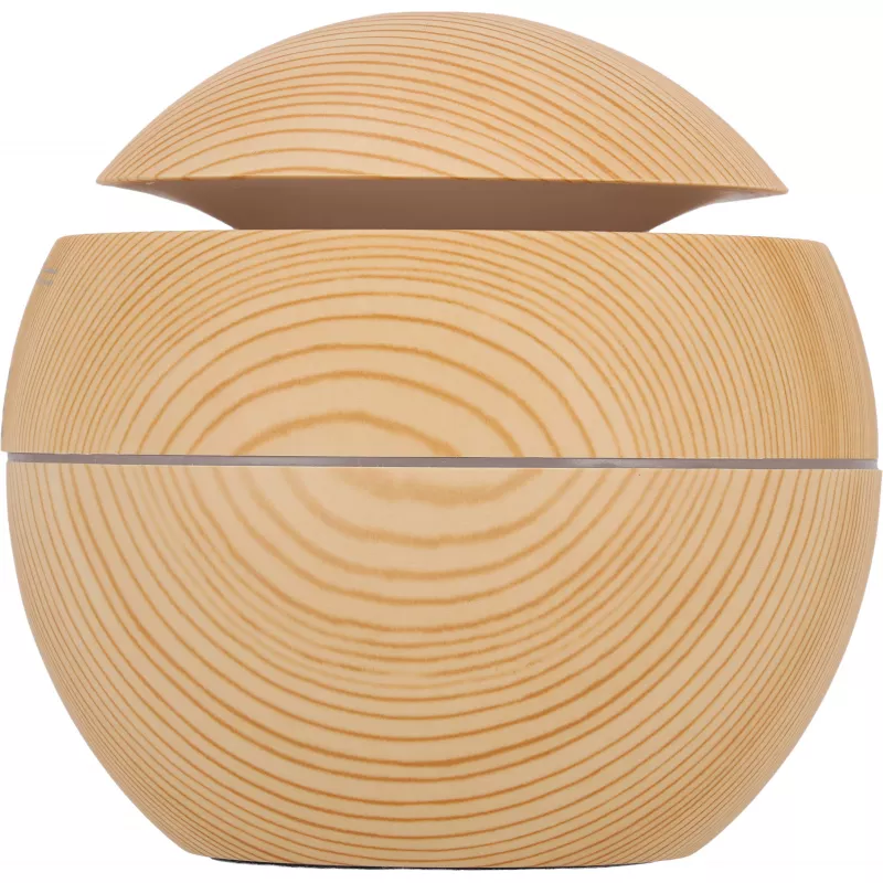 Nawilżacz powietrza z lampką LED 130 ml ROSALIE - brązowy (7263801)