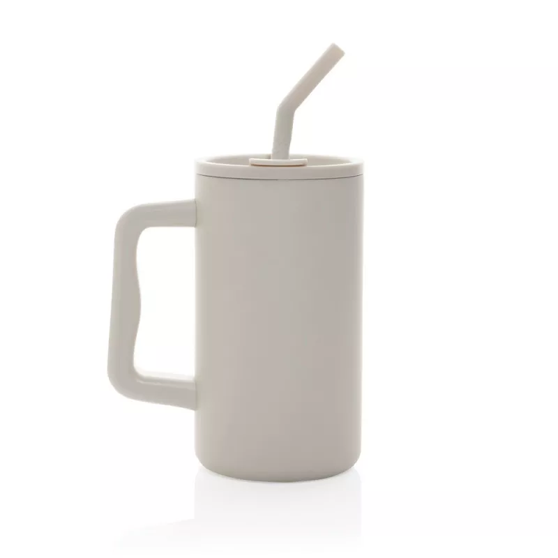 Kubek termiczny 800 ml Cube - beżowy (P437.3119)