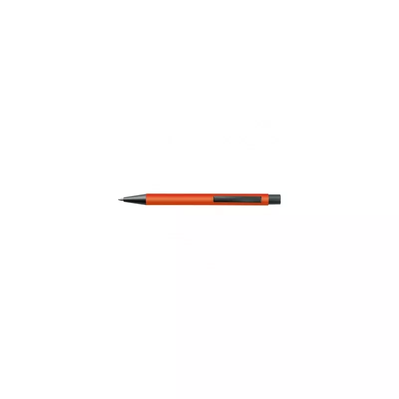 Długopis reklamowy plastikowy z metalowym klipem - pomarańczowy (1094510)