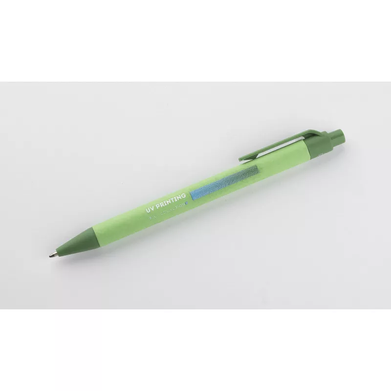 Długopis papierowy POLI - zielony (19666-05)