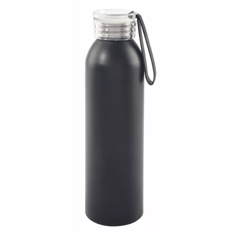 Aluminiowa butelka LOOPED 650 ml - czarny (56-0304481)