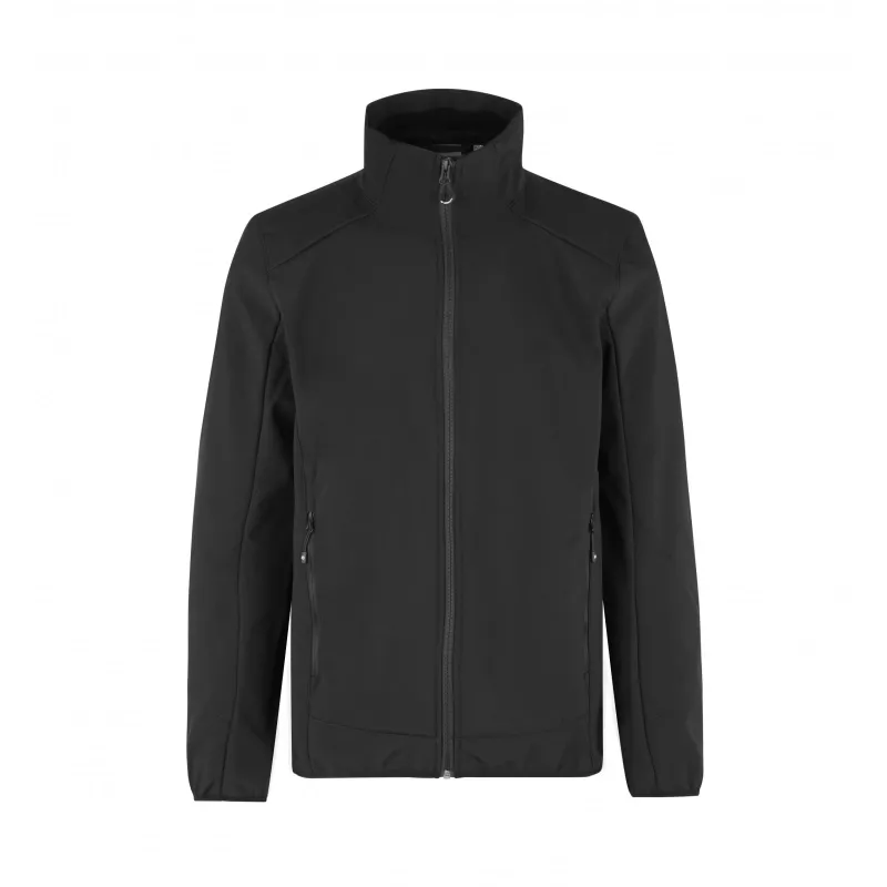 Kurtka męska ID softshell CORE 0854 290 g/m² - Black (0854-BLACK)