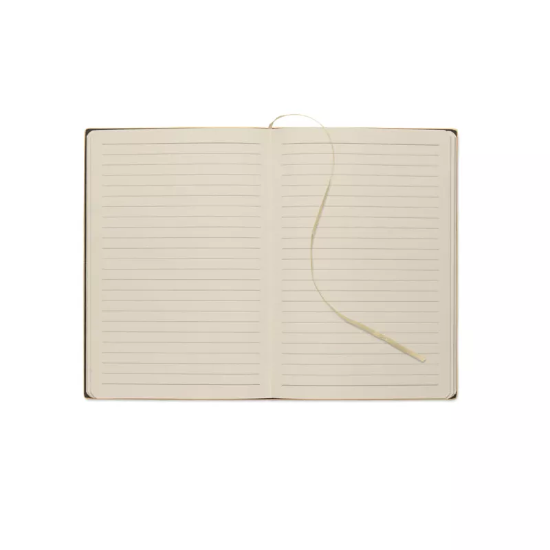 Notes A5 w okładce z PU 80 kartek w linię TINTRAY - Bezowy (MO2663-13)