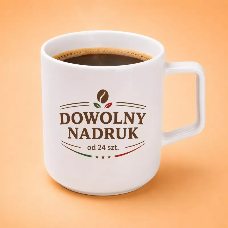 Kubek porcelanowy Horizon 350 ml - biały (M/505-BIAŁY)