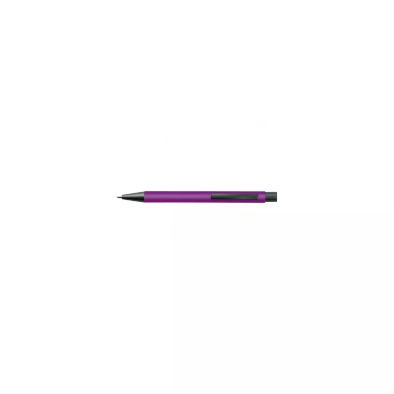 Długopis reklamowy plastikowy z metalowym klipem - fioletowy (1094512)