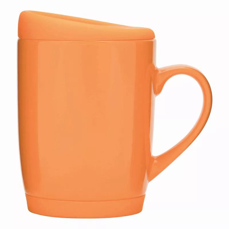Kubek ceramiczny - pomarańczowy (56-0340094)