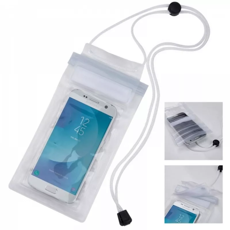 Etui na telefon SUNBURY - przeźroczysty (084466)