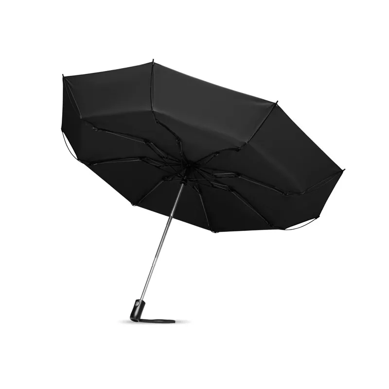 Parasol odwrotny 23" automatyczny DUNDEE FOLDABLE - Czarny (MO9092-03)