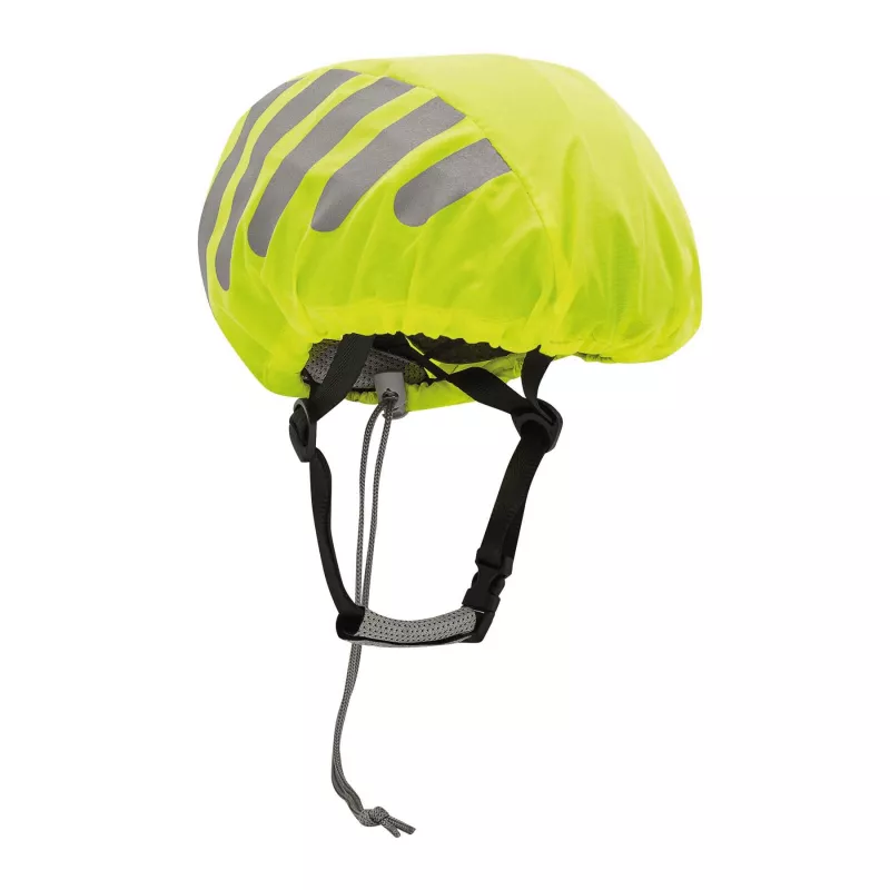 Ochraniacz przeciwdeszczowy na kask rowerowy - żółty (56-0239001)