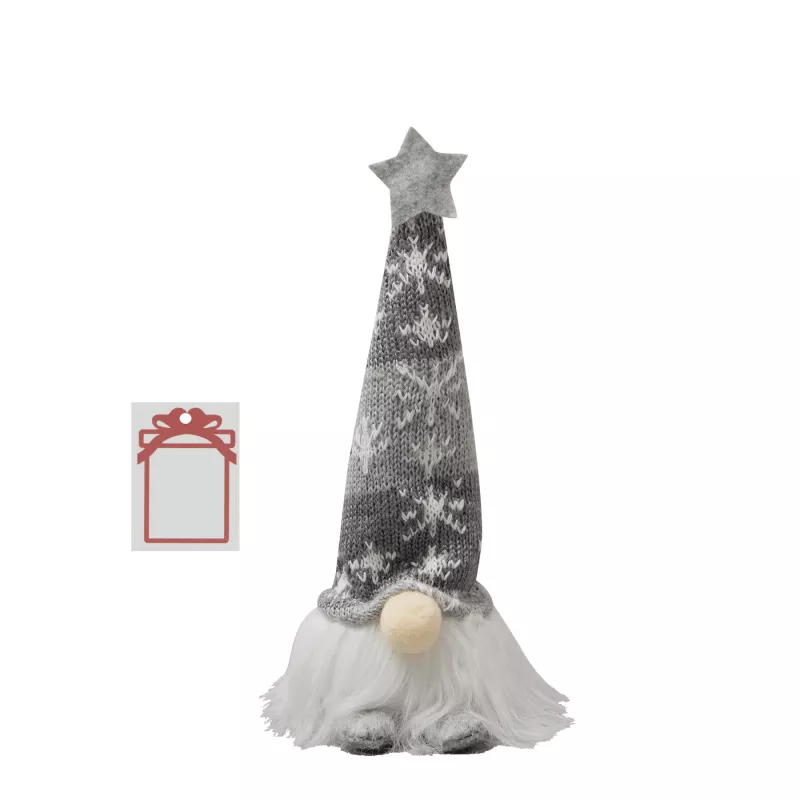 Świąteczny skrzat - szary (56-0902398)