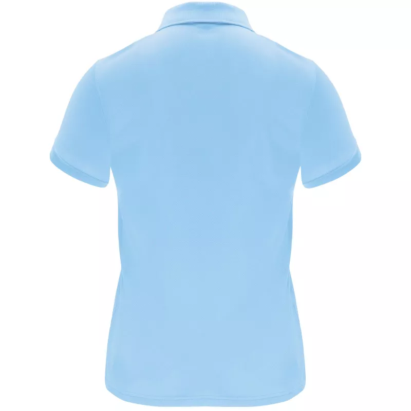 Damska sportowa koszulka polo z poliestru 150 g/m² ROLY MONZHA WOMAN 0410 - Błękitny (R0410-SKY BLUE)