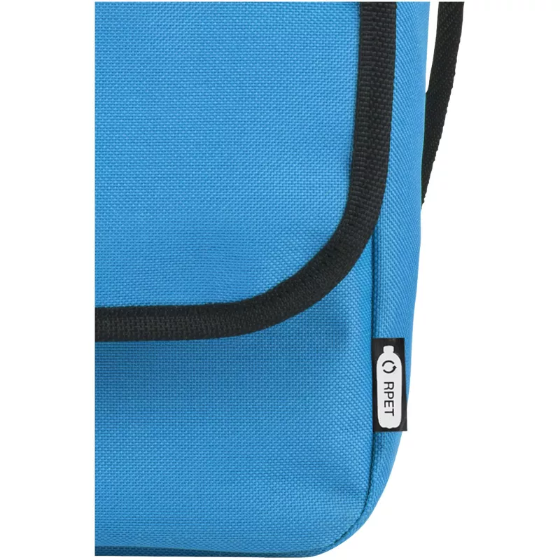 Omaha torba na ramię z tworzywa sztucznego pochodzącego z recyklingu - Błękitny (12062251)