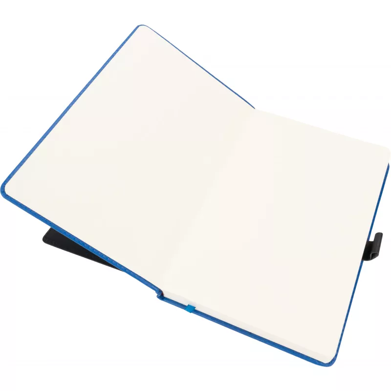 Notatnik A5 w linie z wizytownikiem MARTIN - niebieski (2008804)