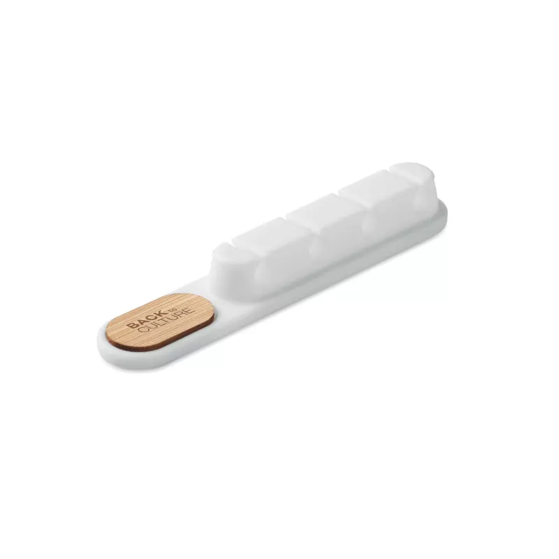Organizer do kabli silikonowy ORDER - Bialy (MO2824-06)