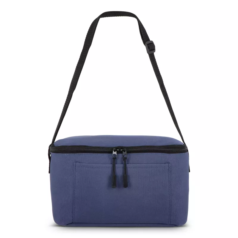 Torba termoizolacyjna R-PET 600D na 6 puszek 25 x 14,5 x 15,5 cm 5 l - ciemnoniebieski (LT95388-N0010)