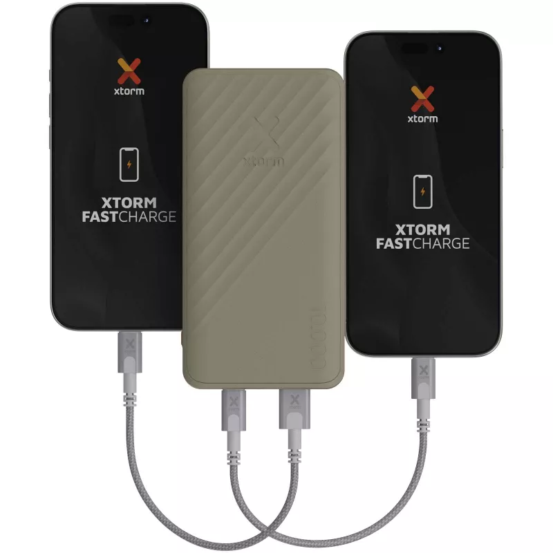 Xtorm XG210 Go2 powerbank 15 W 10 000 mAh z szybkim ładowaniem - Sandstone (12441191)