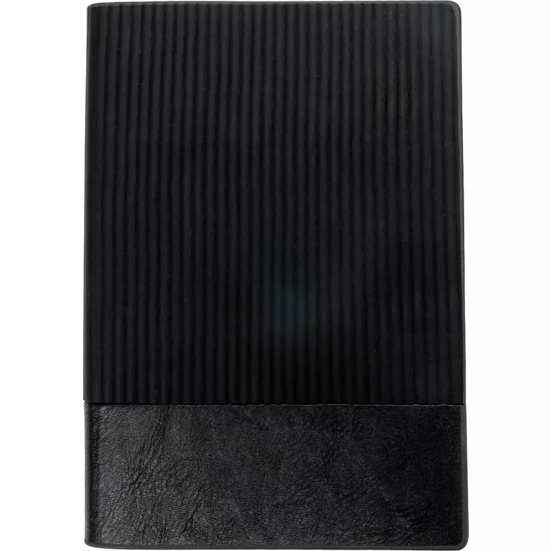 Notes A6 w kratkę ELVERUM - czarny (143803)