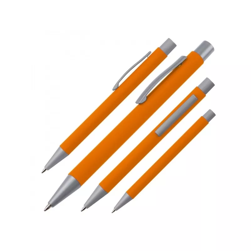 Metalowy długopis reklamowy ABU DHABI - pomarańczowy (093510)