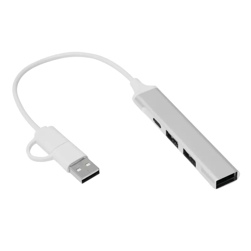 Gniazdo USB - srebrny (56-1107386)