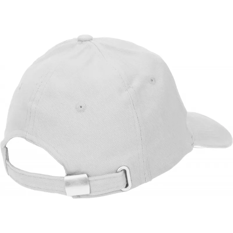 Czapka z daszkiem bawełniana 6 paneli, 260 g/m² CURTIS - biały (5046606)